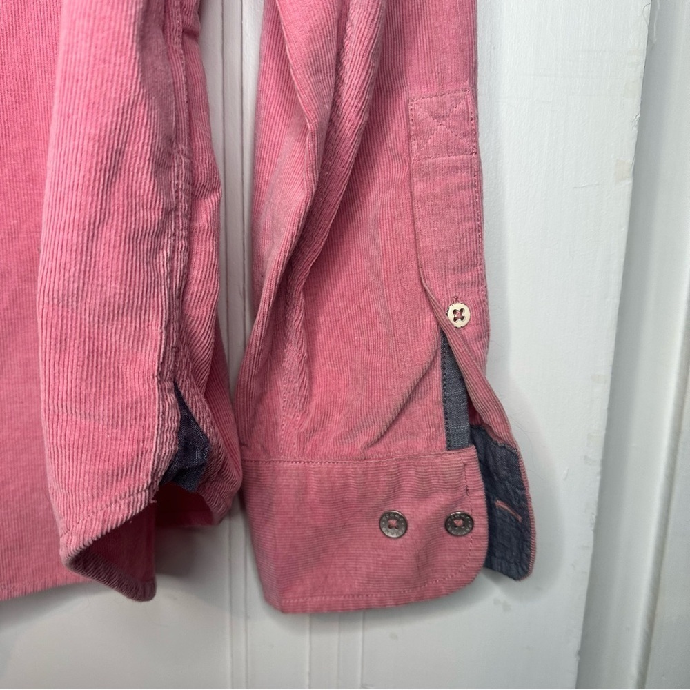 Tommy Bahama Coastline Corduroy Corduroy Pink Button-Down Shirt XL - Picture 5 of 8